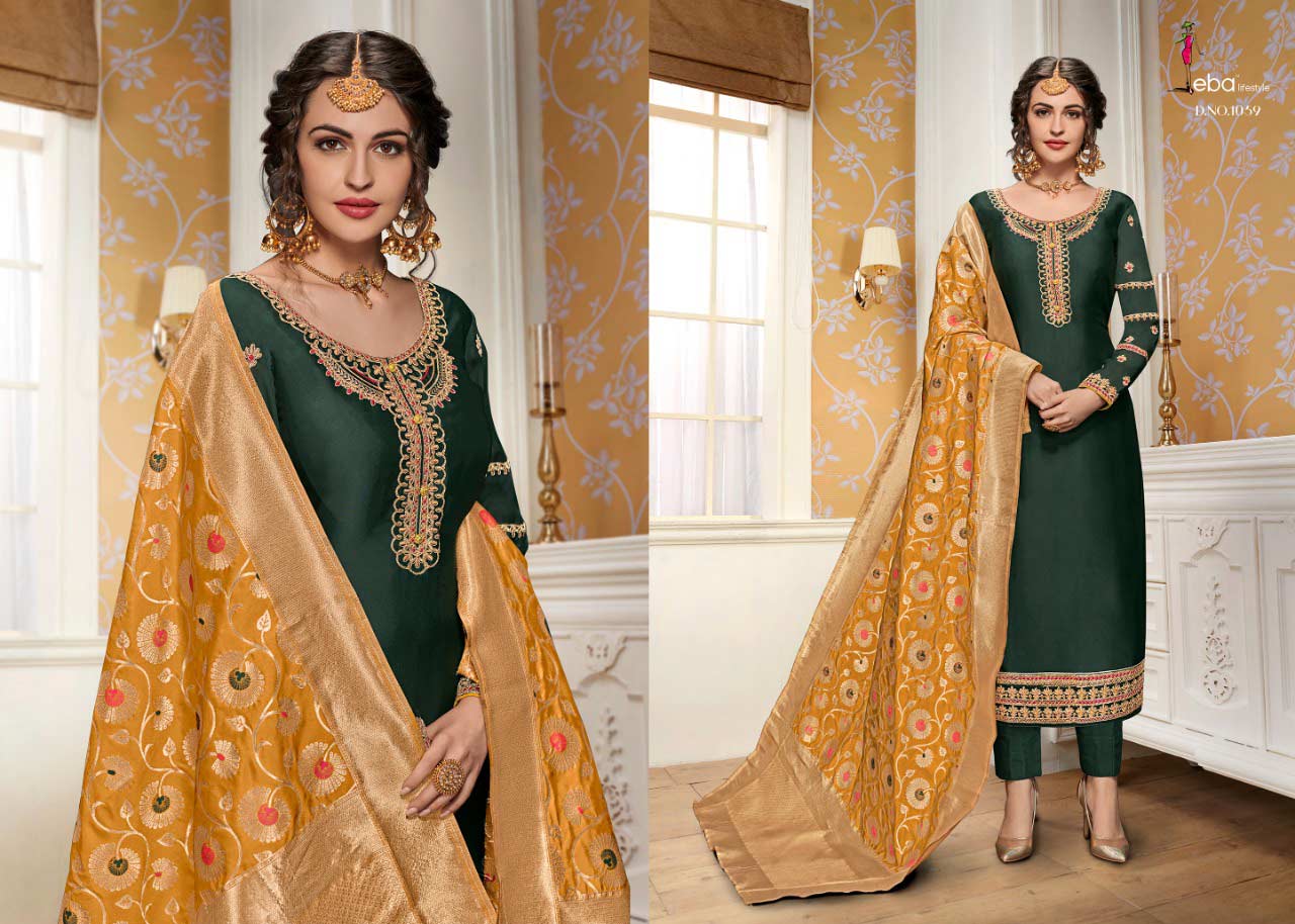Eba Lifestyle Hurma Vol 11 Georgette Embroidered Salwar Kameez Eba Lifestyle Hurma Vol 11 Georgette Embroidered Salwar Kameez